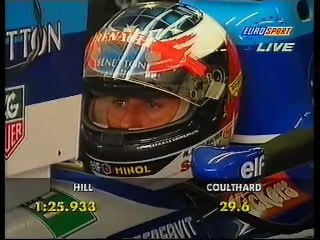 Formula-1 1995 R09 Germany - Hockenheim - Friday Qualifying (Eurosport)