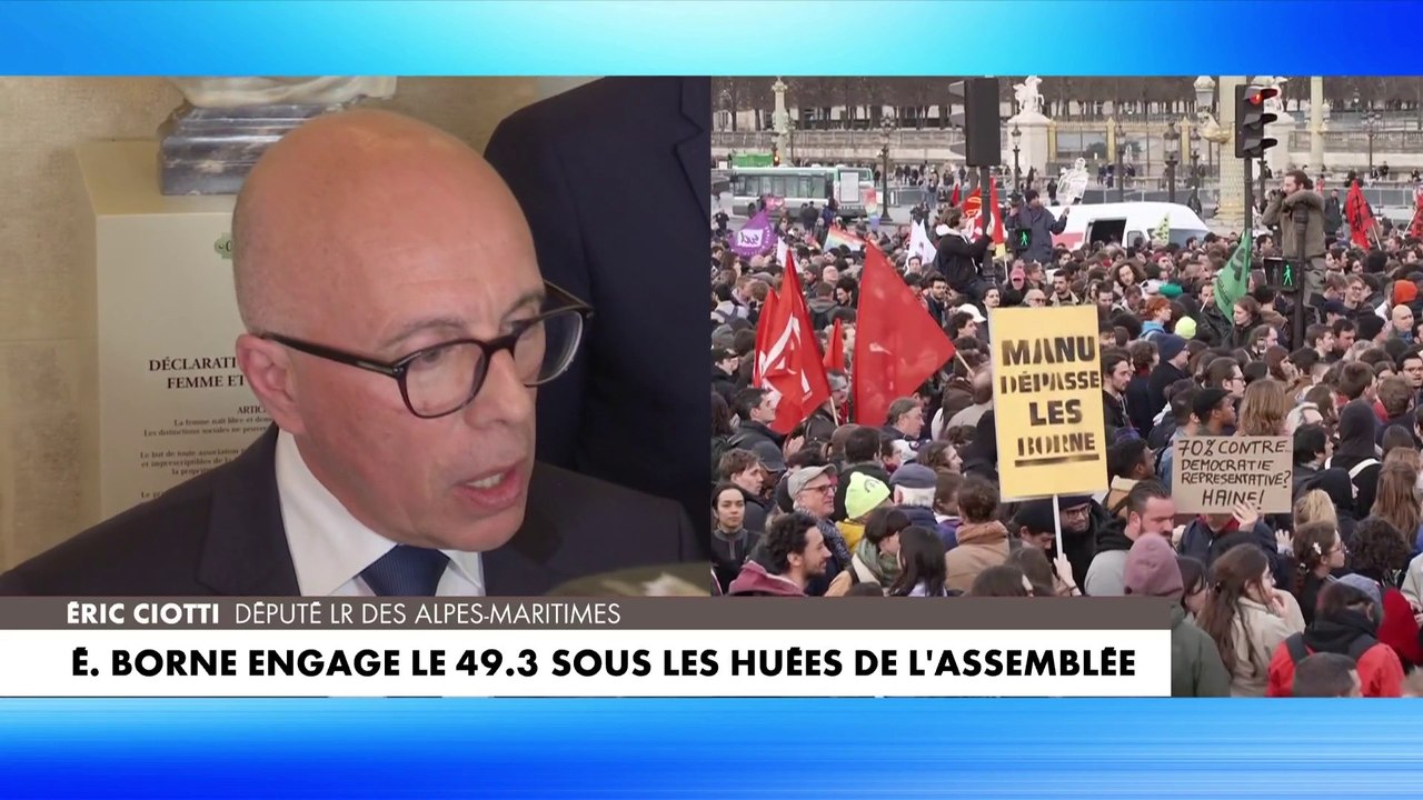 Éric Ciotti : «Le bureau politique des LR a pris ses responsabilités»