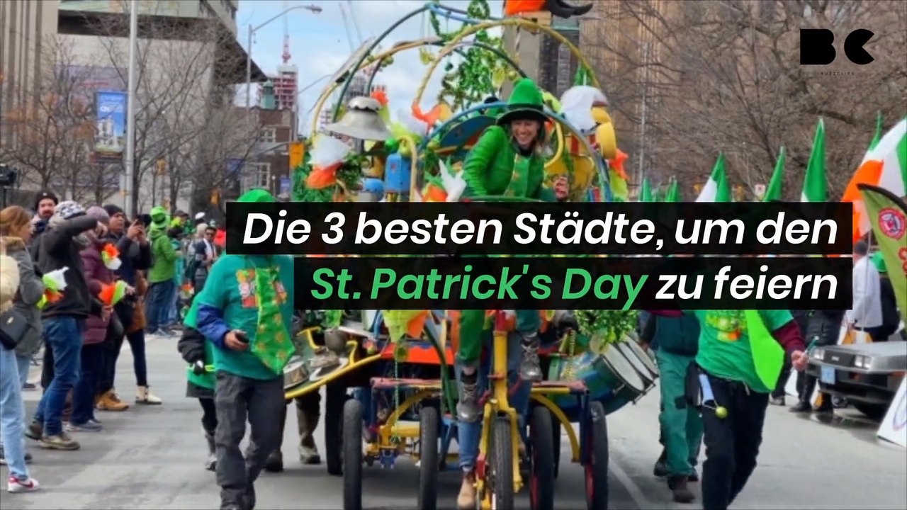 Die 3 besten Städte, um den St. Patrick's Day zu feiern