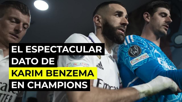 Las abrumadoras cifras de Benzema en la Champions
