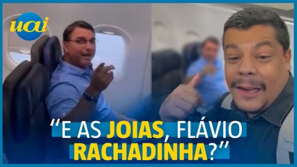 Tải video: Político chama Flávio Bolsonaro de 'Rachadinha'