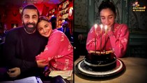 Alia Bhatt Gets Surprised From Hubby Ranbir Kapoor On Her 30th Birthday At  London