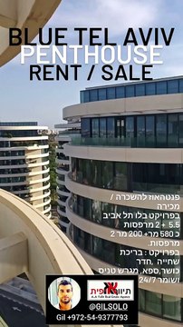 להשכרה או למכירה במגדלי בלו תל אביב