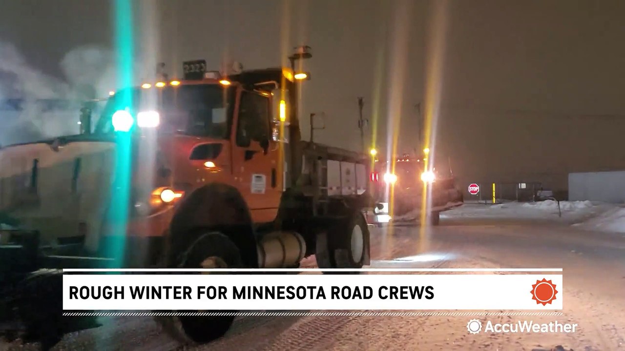 Busy winter season for Minnesota road crews