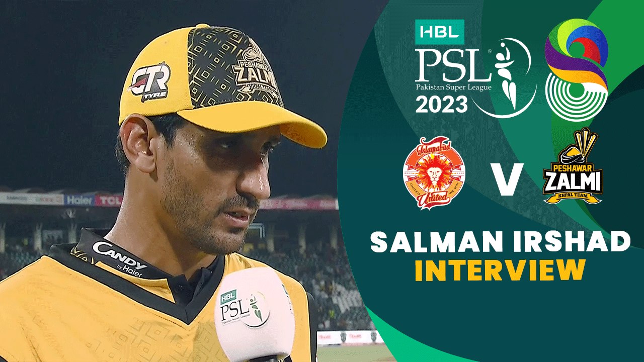 Salman Irshad Interview | Islamabad United vs Peshawar Zalmi | Match 32 | HBL PSL 8 | MI2T