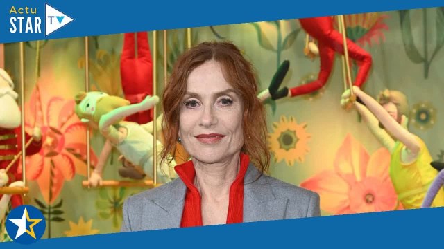 Isabelle Huppert : Son adorable petit-fils, très précoce, a suivi ses pas très jeune... comme sa mam