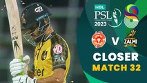 Closer | Islamabad United vs Peshawar Zalmi | Match 32 | HBL PSL 8 | MI2T