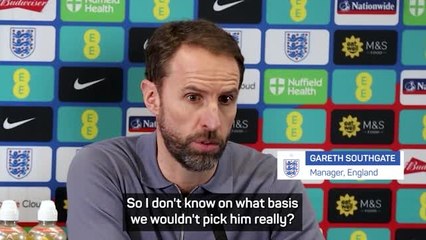 Скачать видео: Southgate defends Ivan Toney England squad selection decision