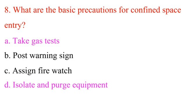 Work Permit Receiver Saudi Aramco Exam Questions and Answers