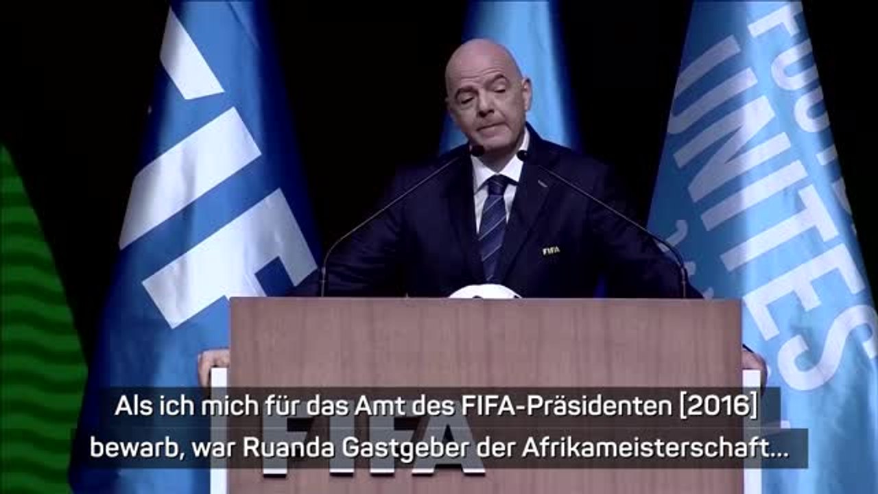 Infantino: 'Konnte also auf keinen Fall aufgeben'