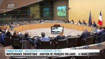 Audition à l'Assemblée nationale - Indépendance énergétique : audition de François Hollande