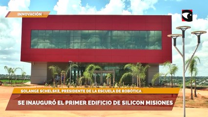 Download Video: Silicon Misiones La presidente de la Escuela de Robótica, Solange Schelske, expresó su alegría tras la inauguración del edificio de Silicon Misiones en Posadas