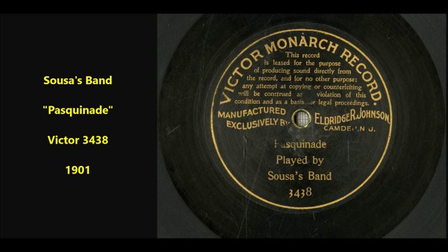 Sousa's Band - Pasquinade (1901)