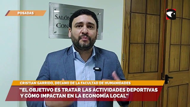 Sobre la jornada, el decano de Humanidades detalló que “el objetivo es tratar las actividades deportivas y cómo impactan en la economía local”