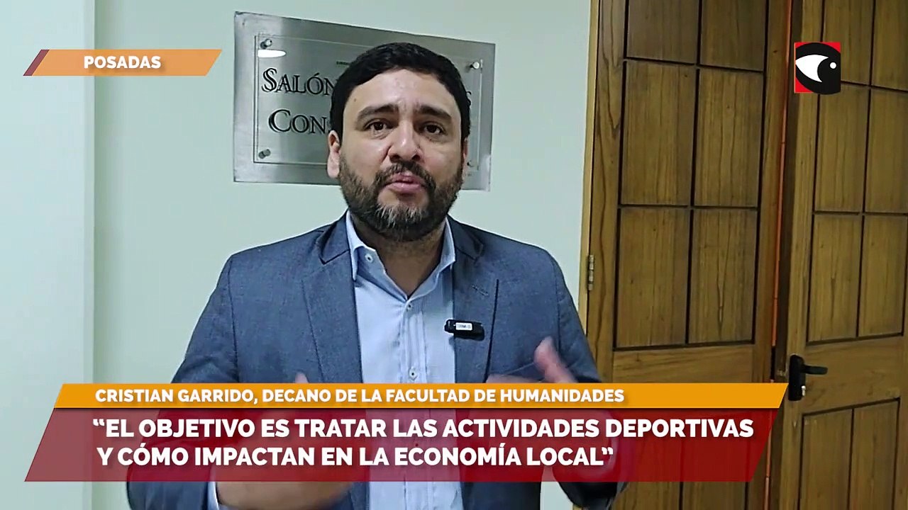 Sobre la jornada, el decano de Humanidades detalló que “el objetivo es tratar las actividades deportivas y cómo impactan en la economía local”