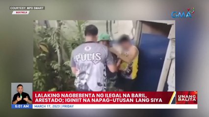 Lalaking nagbebenta ng ilegal na baril, arestado; iginiit na napag-utusan lang siya | UB