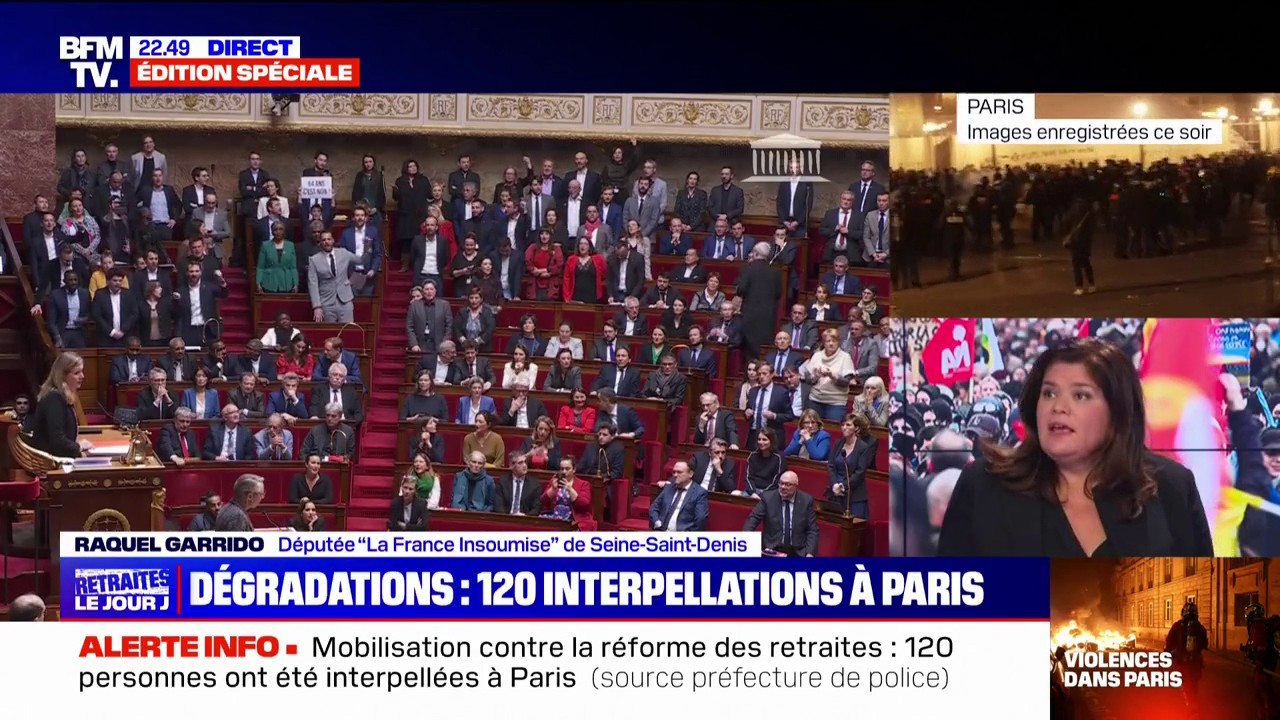Raquel Garrido (LFI) sur la séance à l'Assemblée: "Chanter la Marseillaise, ce n'est pas mettre du bazar"
