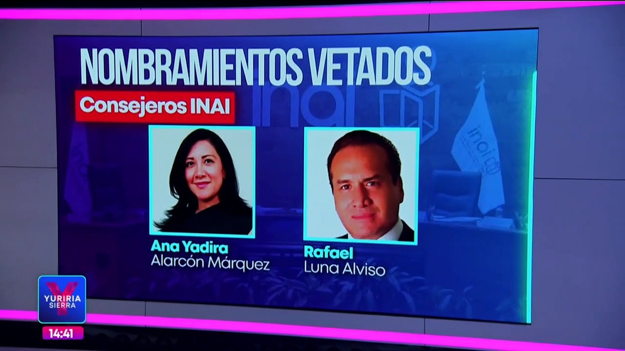 López Obrador explica el veto a comisionados del INAI