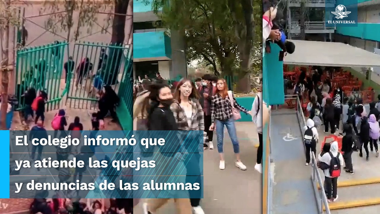 Por presuntos casos de acoso sexual, protestan en el Colegio de Bachilleres 13 contra maestros