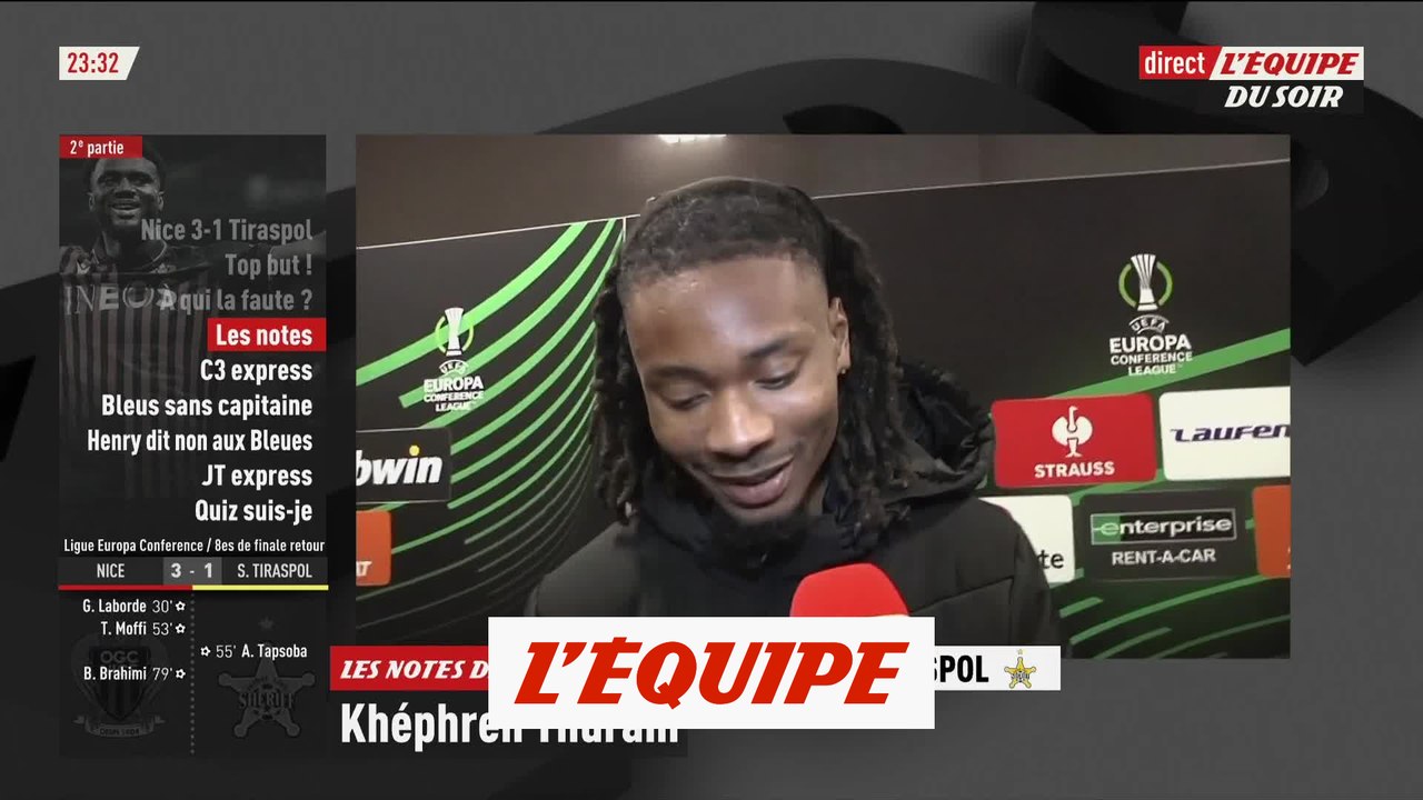 K. Thuram : « Une très belle journée » - Foot - C4 - Nice