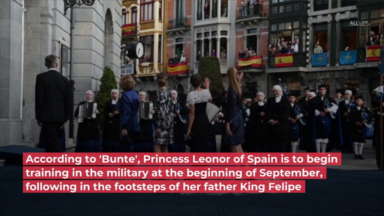 Surprise! Princess Leonor Of Spain Joins The Military