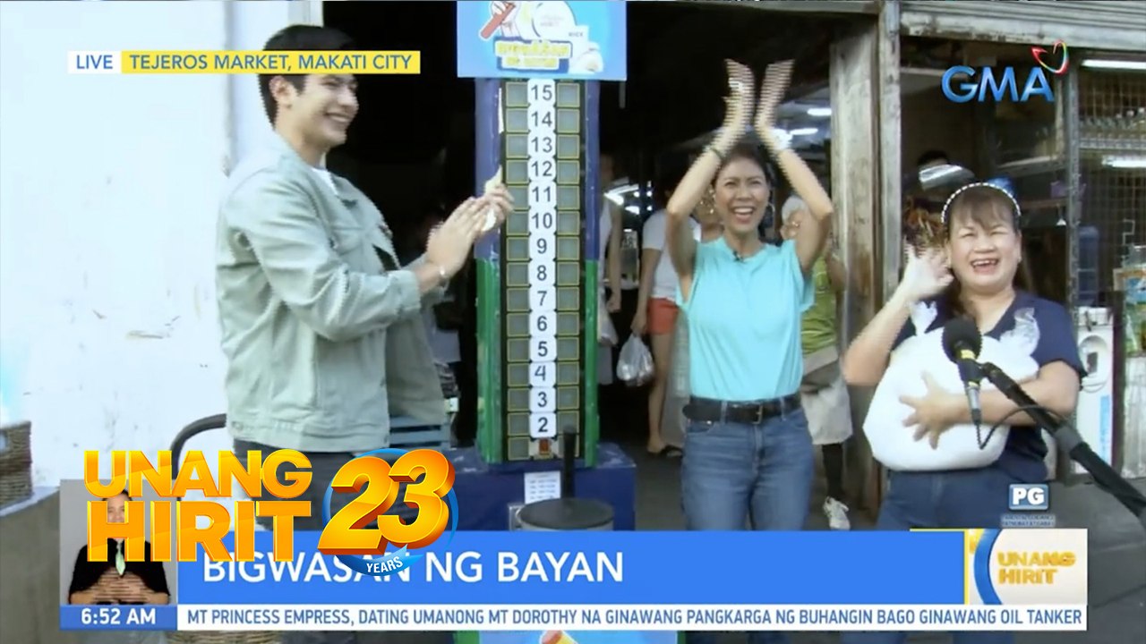 Bigwasan Ng Bayan Kasama Sina Suzi At Anjay Sa Tejeros Market Unang Hirit Video Dailymotion 6057