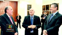 tn7-Presidentes de tres poderes de la República se reúnen en Corte Suprema de Justicia-160323