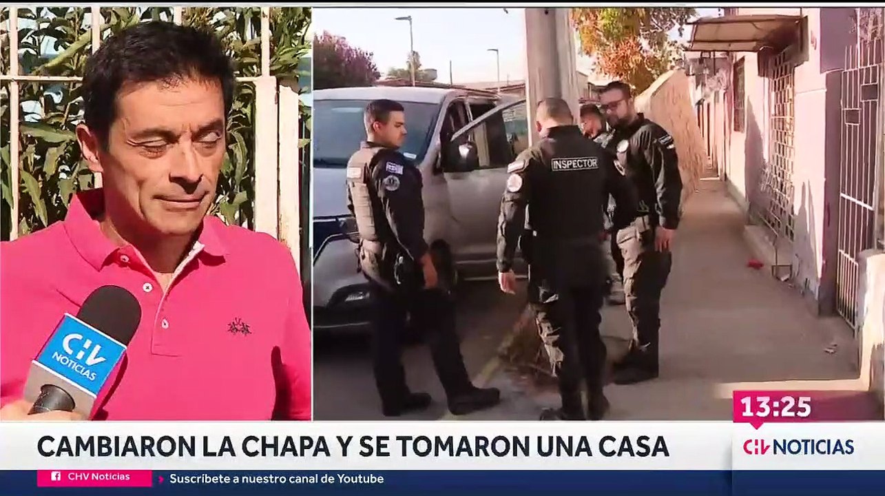 Prostitución, armas y droga:  desalojan a caribeños de casa tomada en Estación Central - Chilevisión