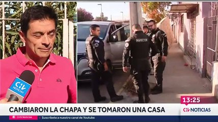 Prostitución, armas y droga:  desalojan a caribeños de casa tomada en Estación Central - Chilevisión