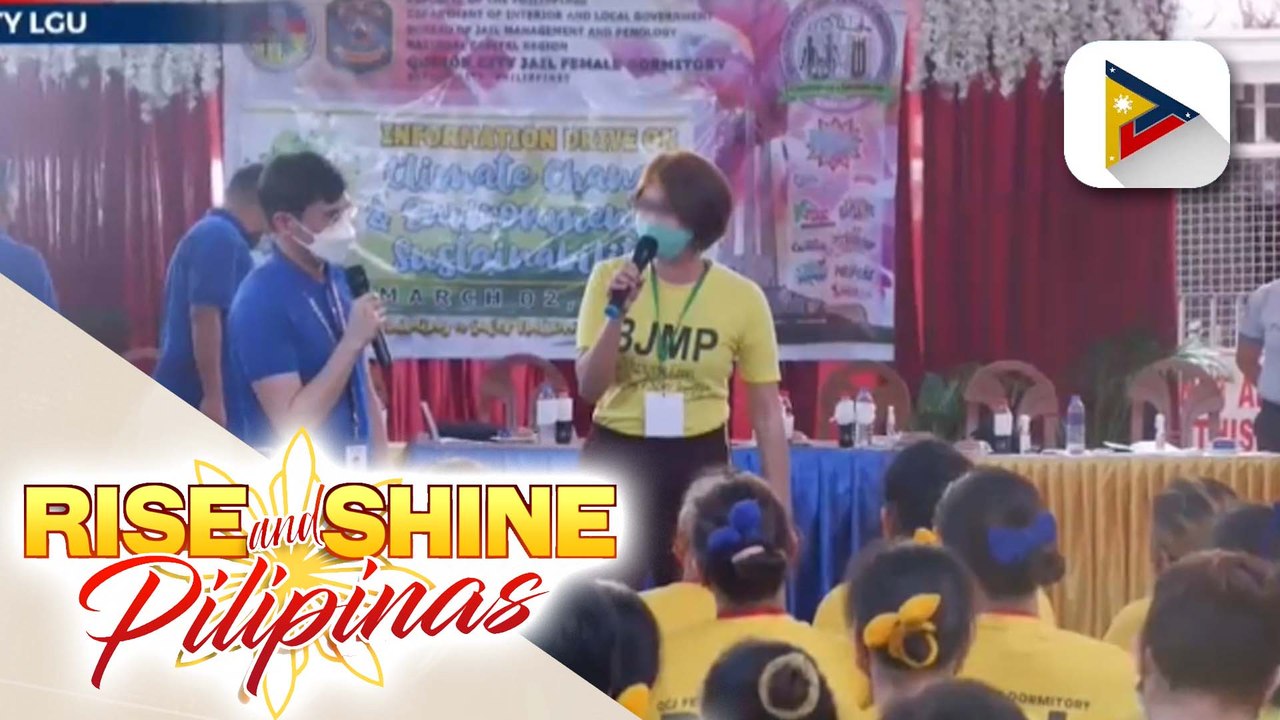 GOVERNEMNT AT WORK | 100 PDLs ng QC, nakiisa sa isinagawang info drive hinggil sa climate change