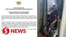 Fire at Hospital Tuanku Ja'afar’s pharmacy department, no injuries reported