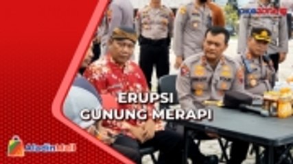 Kapolda Jateng Tinjau Warga Terdampak Erupsi Gunung Merapi di Boyolali
