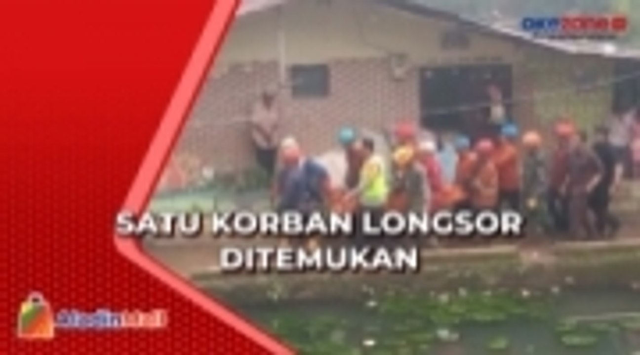 Kerahkan Alat Berat, Satu Korban Longsor di Bogor Ditemukan