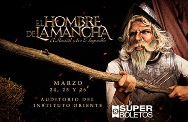 "El hombre de la mancha" conquistará a PUEBLA