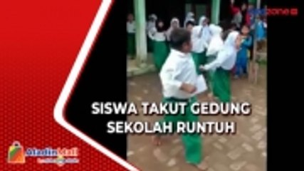Video Amatir Rekam Kepanikan Siswa saat Gempa Besar 2 Kali Landa Banten