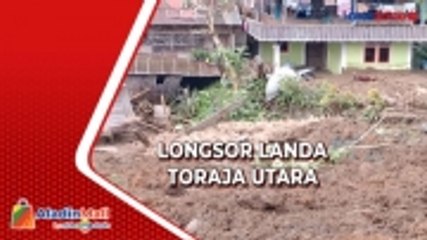 155 Warga Mengungsi Akibat Longsor Landa Toraja Utara