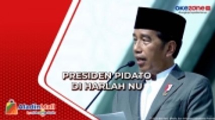 1 Abad NU, Presiden Jokowi: NU Harus Terdepan Membaca Zaman