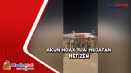 Terlalu! Akun Twitter Ini Sebar Video Hoax Sebut Tentara China Tiba di Indonesia, Berikut Faktanya