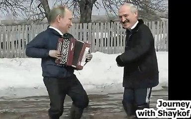 Celebration after wining in Ukaine