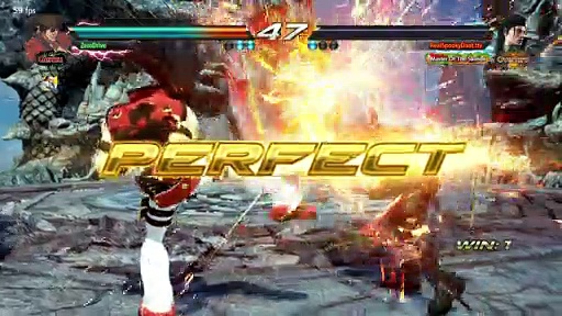 ⁣Playing rank after a long time Tekken 7