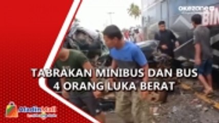 4 Orang Luka Berat dalam Tabrakan di Jalan Trans Sulawesi