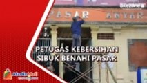 Pasar Anyar Buleleng Dibersihkan, Siap-Siap Sambut Kedatangan Presiden Jokowi