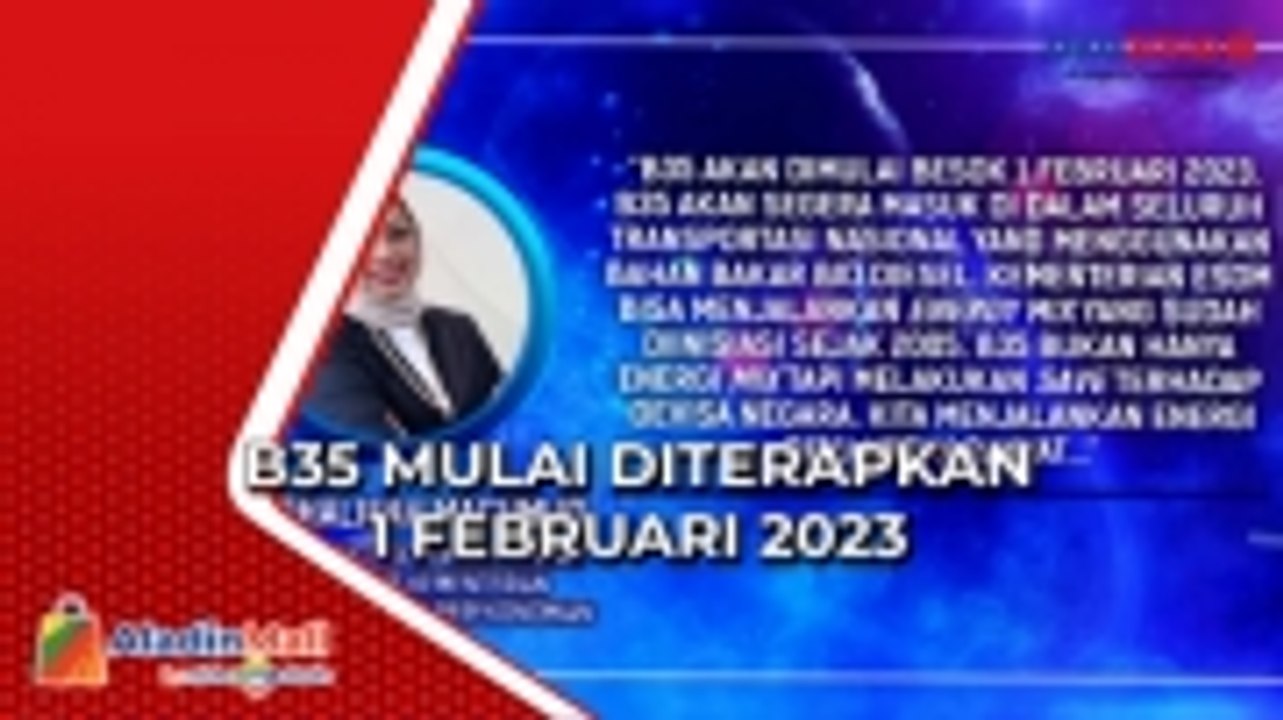 B35 Mulai Diterapkan 1 Februari 2023