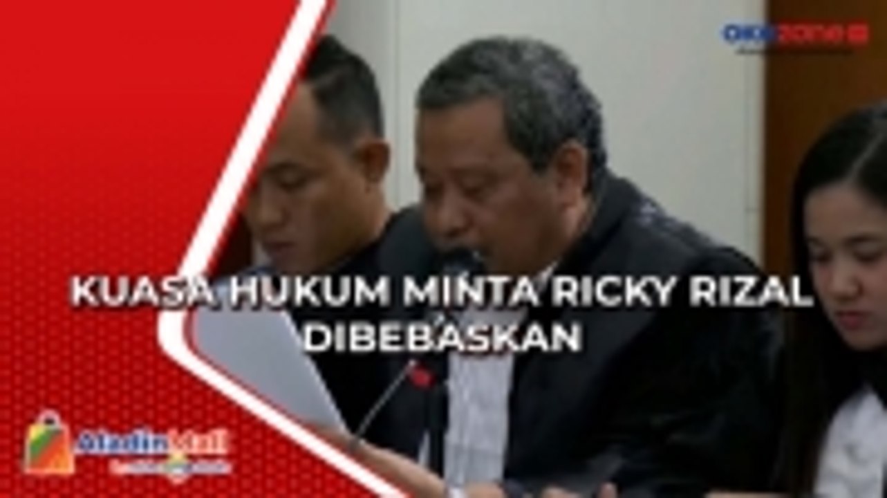 Penasihat Hukum Ricky Rizal Minta Majelis Hakim Bebaskan Kliennya