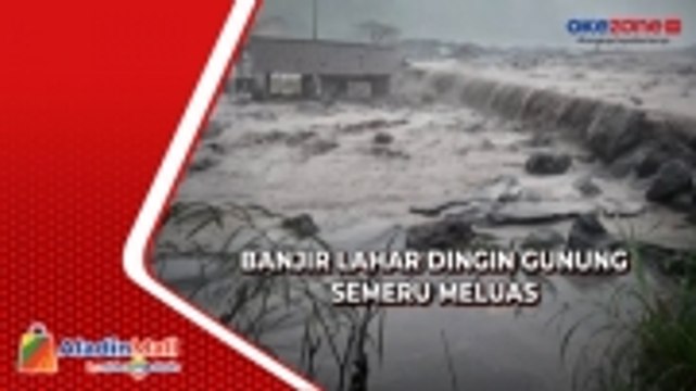 Banjir Lahar Dingin Gunung Semeru Meluas Rusak Kebun Sengon Warga di Lumajang