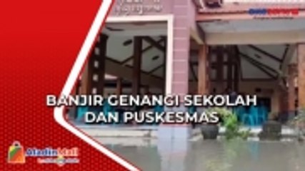 2 Desa di Trowulan Dilanda Banjir Akibat Hujan Deras