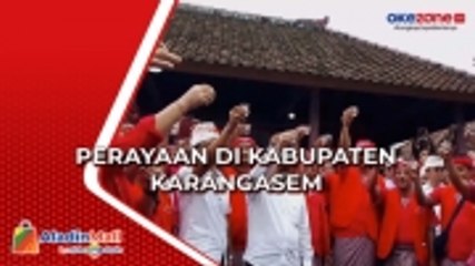 Perayaan Hari Arak Bali Ke-1 di Kabupaten Karangasem