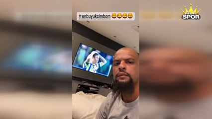 Felipe Melo'dan Fenerbahçe'ye videolu gönderme
