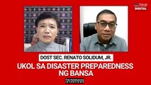 DOST Sec. Renato Solidum, Jr. ukol sa disaster preparedness ng bansa | The Mangahas Interviews