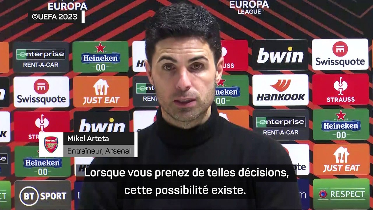 Arteta : "Martinelli en tirera les leçons, comme Saka par le passé"